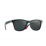 Brand Designer Polarized Sunglasses Men Women Classic Rivet Square Frame Sun glasse for Men Driving Vintage Goggles UV400 Gafas